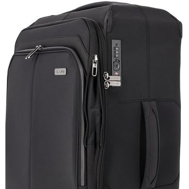 Чемодан Travelite Priima текстильный на 4-х колесах TL091648-01 Black (средний)