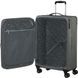 Легка валіза American Tourister AeroSpin текстильна на 4-х колесах MH6*002;18 Stone Basalt (середня)
