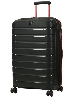 Чемодан Roncato B-Flying Move из полипропилена на 4-х колесах с расширением 418182 Smoke Black (средний)