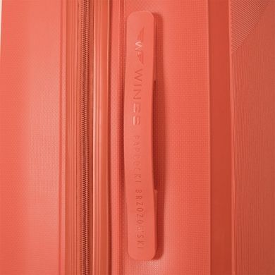 Чемодан Wings Cockatiel из полипропилена на 4-х колесах wg-ckpp-s-rd Red (малый)