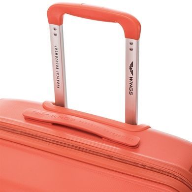 Чемодан Wings Cockatiel из полипропилена на 4-х колесах wg-ckpp-s-rd Red (малый)
