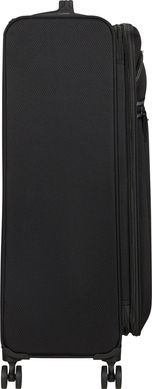 Легка валіза American Tourister AeroSpin текстильна на 4-х колесах MH6*003;09 Black (велика)