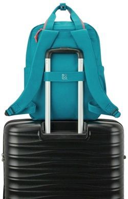 Рюкзак дорожный Roncato Starlight 3.0 для ручной клади в Wizz Air и ноутбуке до 15,6" 423455/68 Turquoise