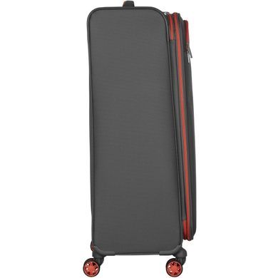 Валіза 2E Travel Trek текстильна на 4-х колесах з розширенням 2e-spp-aero-l-gr сіра (велика)