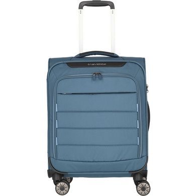 Валіза Travelite Skaii текстильна на 4-х колесах TL092647-25 panorama blue (мала)