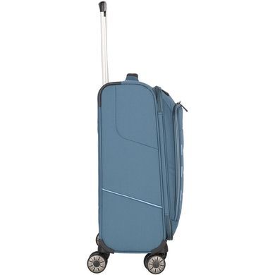 Валіза Travelite Skaii текстильна на 4-х колесах TL092647-25 panorama blue (мала)