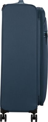 Легка валіза American Tourister AeroSpin текстильна на 4-х колесах MH6*003;31 Indigo (велика)