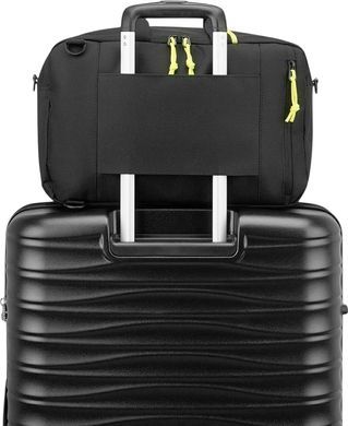 Дорожная сумка-рюкзак Roncato Starlight 3.0 текстильная для ручной клади в Ryanair и ноутбука до 15,6" 423456/01 Black (малая)