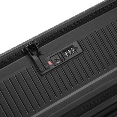 Чемодан Roncato Arcade DLX фронтальное открытие из полипропилена на 4-х колесах 418411 Nero (большой)