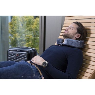 Подушка флісова Wenger Memory Foam Travel Pillow 611884 сіра