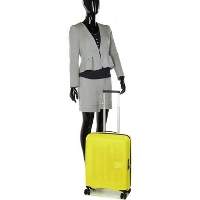 Валіза American Tourister AeroStep із поліпропілена на 4-х колесах MD8*001 Light Lime (мала)