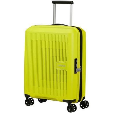 Валіза American Tourister AeroStep із поліпропілена на 4-х колесах MD8*001 Light Lime (мала)