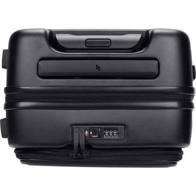 Валіза Lojel Cubo V4 з полікарбонату на 4-х колесах Lj-1627-09421 Black (мала) з відділенням для ноутбука до 15"
