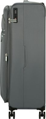 Легка валіза American Tourister AeroSpin текстильна на 4-х колесах MH6*003;18 Stone Basalt (велика)