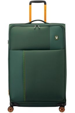 Чемодан Roncato Move текстильный на 4-х колесах с расширением 415351 Verde Mimetico (большой)