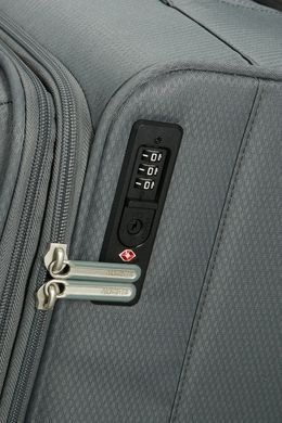 Легка валіза American Tourister AeroSpin текстильна на 4-х колесах MH6*003;18 Stone Basalt (велика)