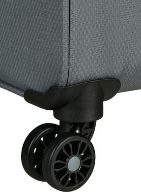 Легка валіза American Tourister AeroSpin текстильна на 4-х колесах MH6*003;18 Stone Basalt (велика)