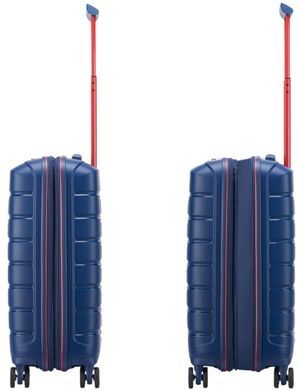 Валіза Roncato B-Flying Move з поліпропілену на 4-х колесах з розширенням 418183 Blu oltremare (мала)