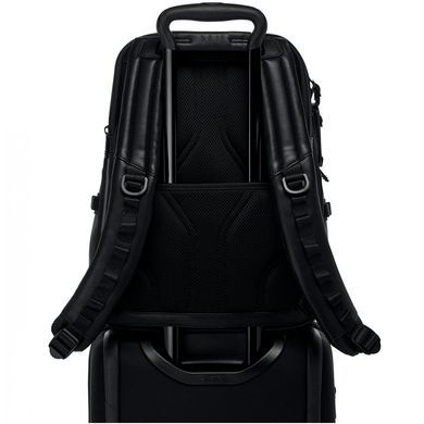 Рюкзак Tumi Alpha Bravo Navigation Backpack 15" из натуральной кожи 0932793DL Black, Черный, Черный, Гладкая