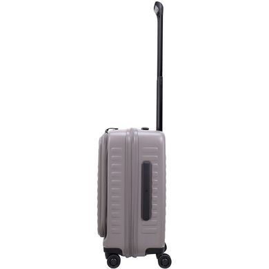 Чемодан Lojel Cubo V4 из поликарбоната на 4-х колесах Lj-1627-38421 Warm Gray (малый) с отделением для ноутбука до 15"
