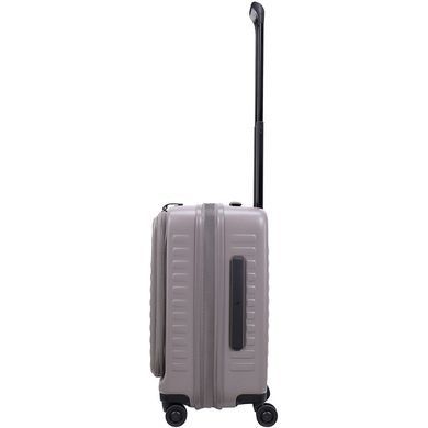 Чемодан Lojel Cubo V4 из поликарбоната на 4-х колесах Lj-1627-38421 Warm Gray (малый) с отделением для ноутбука до 15"