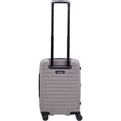 Чемодан Lojel Cubo V4 из поликарбоната на 4-х колесах Lj-1627-38421 Warm Gray (малый) с отделением для ноутбука до 15"