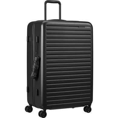 Валіза Samsonite StackD із полікарбонату Macrolon на 4-х колесах KF1*003 Black (велика)