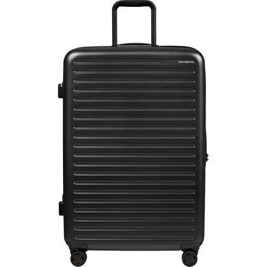 Валіза Samsonite StackD із полікарбонату Macrolon на 4-х колесах KF1*003 Black (велика)