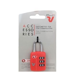Навесной кодовый замок с системой TSA Roncato Accessories 419091/09 красный