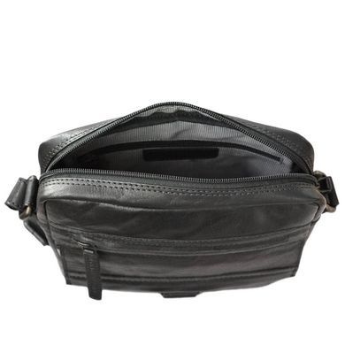 Чоловіча сумка з натуральної шкіри Spikes & Sparrow Authentic 5951200 Black, Чорний