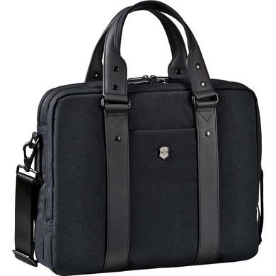 Сумка Victorinox Architecture Urban Bodmer 14 Vt602852 з відділенням для ноутбука до 14", Чорний