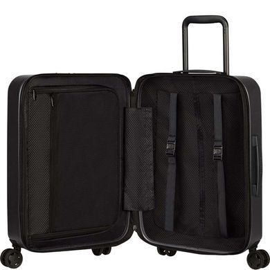 Чемодан Samsonite StackD с отделением для ноутбука 15,6" из поликарбоната Macrolon на 4-х колесах KF1*005 Black (малый)
