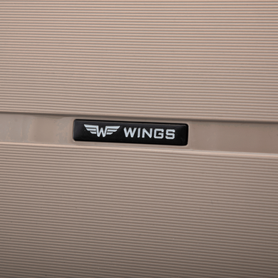 Чемодан Wings Hawfinch из полипропилена на 4-х колесах wg-hfpp-s-tp таупе (малый)